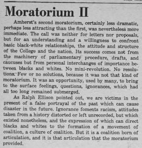 "Moratorium II"